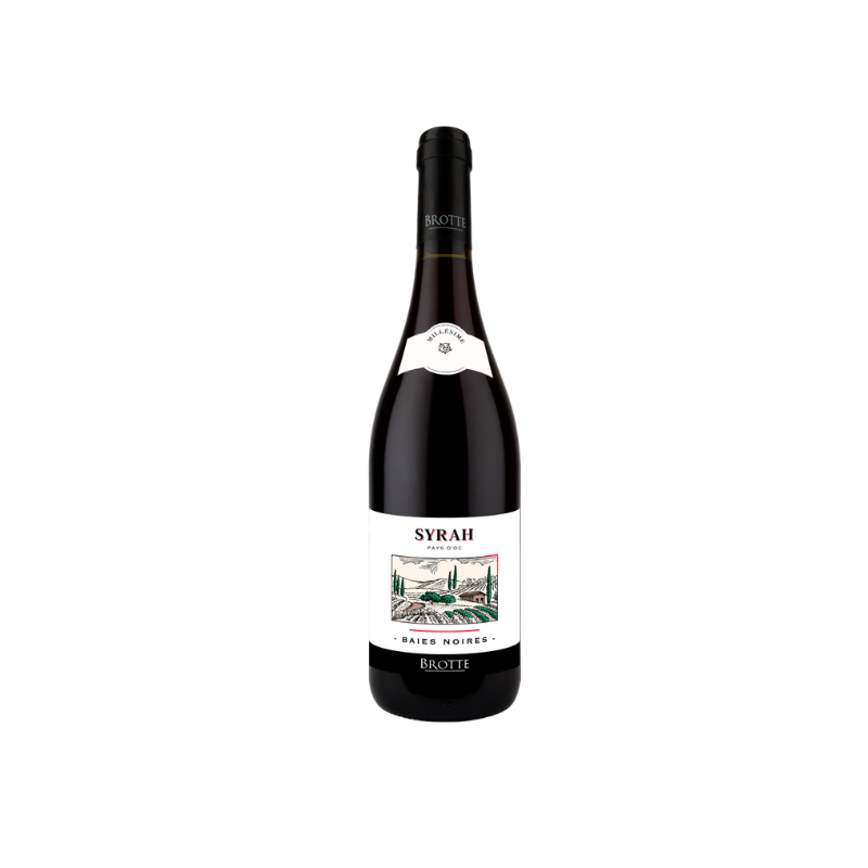 Baies Noires - 100% Syrah - Maison BROTTE - 2022