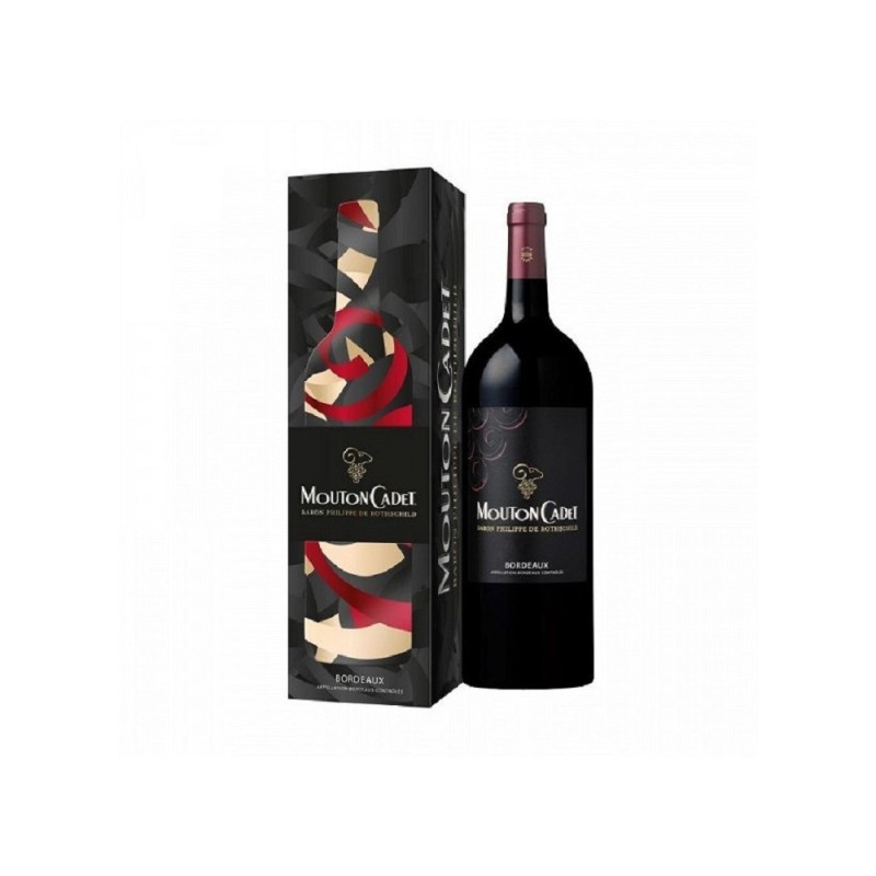 Magnum Mouton Cadet Rouge Ecrin Noir 2022